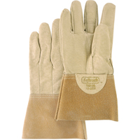 Softouch Welding Gloves, Pigskin Leather, Size Medium Equipment World