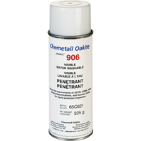 906 Water Washable Visible Penetrants, Aerosol Can Equipment World
