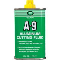 Liquides de coupe A-9 pour l'aluminium, Bouteille Equipment World