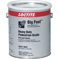 Big Foot Heavy Duty Pedestrian Grade Anti-Slip Coating, 1 gal., Epoxy-Based, Grey Equipment World