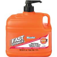 Hand Cleaner, Pumice, 1.89 L, Pump Bottle, Orange AB351 | Equipment World