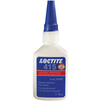 Adh&eacute;sif Super Bonder 415, Transparent, Bouteille, 1 oz Equipment World