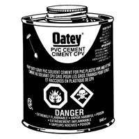 PVC Heavy-Duty Cement, 946 ml, Brush-Top Can, Grey Equipment World