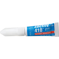 410 Instant Adhesive, Black, Tube, 3 g Equipment World