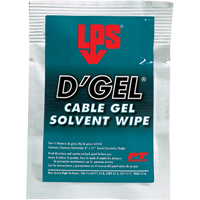 D'Gel&reg; Cable Gel Solvent, Packets Equipment World