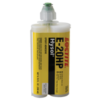 E-20P Fast Setting Structural Adhesives, 200 ml, Dual Cartridge, Two-Part, White Equipment World