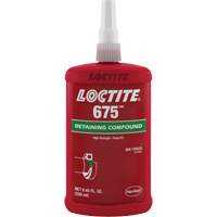 Loctite&reg; 675 Threadlocker, 250 ml, Bottle, Green Equipment World