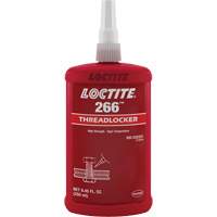266 Threadlocker, Red, High, 250 ml, Bottle Equipment World