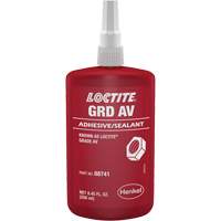 Letter Grade AV Threadlocker, Red, High, 250 ml, Bottle Equipment World