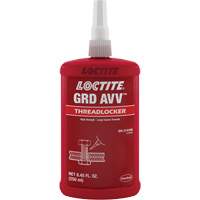 Letter Grade AVV Threadlocker, Red, High, 250 ml, Bottle Equipment World
