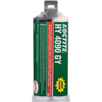 HY 4090 GY Structural Repair Hybrid Adhesive, Two-Part, Dual Cartridge, 50 g, Grey Equipment World