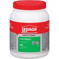 LePage<sup>®</sup> Low-Odour Contact Cement, Tub, 1.5 L, Clear AF517 | Equipment World