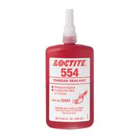 554 Thread Sealant, Bottle, 10 ml, -53.89° C - 148.89° C/-65°F - 300°F Equipment World