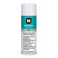 Molykote 557 Silicone Dry Film Lubricant, Aerosol Can Equipment World