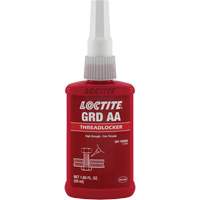 Letter Grade AA Wicking Grade Threadlocker, Green, High, 50 ml, Bottle Equipment World