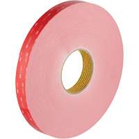 Ruban VHB, 32,9 m (108') lo x 1117,6 mm (44") la, 0,028 mm, Acrylique Equipment World