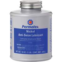 Nickel Anti-Seize Lubricant, Brush Top Can, 2400°F (1316°C) Max. Temp. AH102 | Equipment World