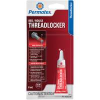 Permanent Strength Threadlocker, Red, High, 6 ml, Tube AH114 | Equipment World