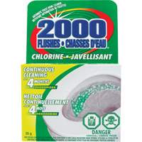 2000 Flushes&reg; Bleach Toilet Bowl Cleaner, 35 g, Tablet Equipment World