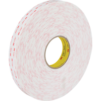 VHB Tape 4950, 33 m (108') L x 25.4 mm (1") W, 45 mils, Acrylic Equipment World