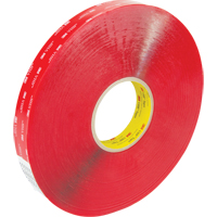 4910 Foam Tape, 33 m (108') L x 25.4 mm (1") W, 40 mils, Acrylic Equipment World