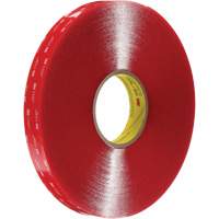 VHB Tape, 33 m (108') L x 12 mm (1/2") W, 40 mils, Acrylic Equipment World