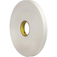 Double-Coated Foam Tape, 66 m (216') L x 25.4 mm (1") W, 31 mils, Polyethylene Equipment World