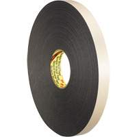 Ruban double face en mousse, 33 m (108') lo x 12,7 mm (1/2") la, 62 mils, Poly&eacute;thyl&egrave;ne Equipment World