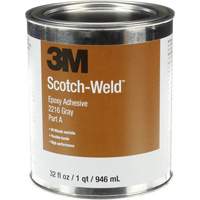 Scotch-Weld Adhesive, 32 fl. oz., Kit, Two-Part, Grey Equipment World