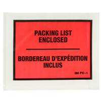 Packing List Envelope, 5-1/2" L x 4-1/2" W, Endloading Style Equipment World