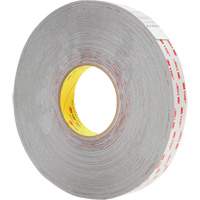 Ruban VHB, 66 m (216') lo x 12 mm (1/2") la, 25 mils, Acrylique Equipment World