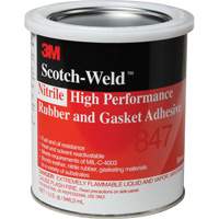 Scotch-Weld High-Performance Rubber & Gasket Adhesive, Gallon, Brown Equipment World