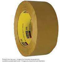 Scotch&reg; Box Sealing Tape 373, Hot Melt Adhesive, 2.5 mils, 72 mm (3") x 50 m (164') Equipment World
