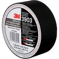 Rubans adh&eacute;sifs en vinyle 3903, 48 mm (2") la x 45 m (148') lo, 6,5 mils, Noir Equipment World