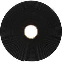 Ruban de mousse en vinyle 4504, 25,4 mm (1") la x 16,5 m (54') lo, 250 mils, Noir Equipment World
