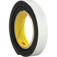 Ruban en mousse de vinyle 4714, 25,4 mm (1") la x 16,5 m (54') lo, 250 mils, Noir Equipment World