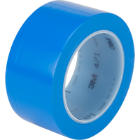 Ruban en vinyle 471, 50,8 mm (2") la x 32,9 m (108') lo, 5,3 mils, Bleu Equipment World