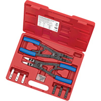 SRP-10S Heavy-Duty Ratcheting Snap Ring Pliers Set, 10 Pieces Equipment World