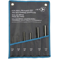 RPP-6S Roll Pin Punch Set, 6 Pieces Equipment World