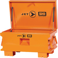 JSB-3219 Super Heavy-Duty Jobsite Tool Storage Box, 32-1/8" x 19" x 17-1/2", Steel, Orange Equipment World