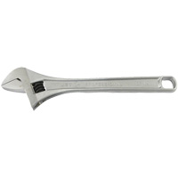 AWP-15 Super Heavy-Duty Professional Adjustable Wrench, 15" L, 2" Max Width, Chrome Equipment World