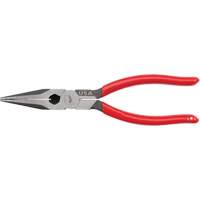 Long Nose Dipped Grip Pliers, 8" L Equipment World