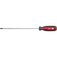Cabinet Screwdriver, 3/16" Tip, Round, 279 mm L, Cushion Grip Handle Equipment World
