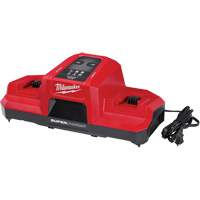 M18 Dual Bay Simultaneous Super Charger, 18 V, Lithium-Ion Equipment World