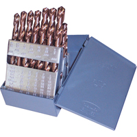 Jobber Length Drill Set, 15 Pieces, Cobalt Equipment World