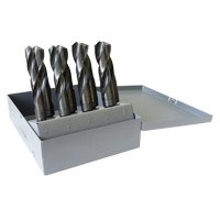 Reduced Shank Drill Bit Set, 5 Pieces, High Speed Steel Equipment World