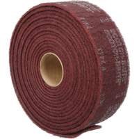 Ruban de nettoyage et de finition Scotch-Brite, Fin, 4" la x 30' lo Equipment World