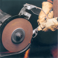 Scotch-Brite Cut & Polish Wheels, 6" Dia. x 1" W, 1" Arbor, Aluminum Oxide Equipment World