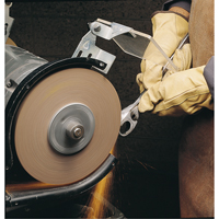 Scotch-Brite Cut & Polish Wheels, 6" Dia. x 1" W, 1" Arbor, Aluminum Oxide Equipment World