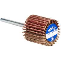 High Performance Micro-Mini Flap Wheel, Aluminum Oxide, 60 Grit, 3/4" x 3/4" x 1/8" Equipment World